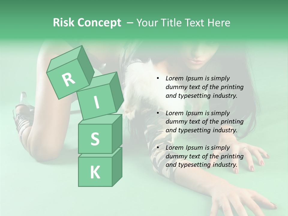 Attractive Hygiene Shape PowerPoint Template