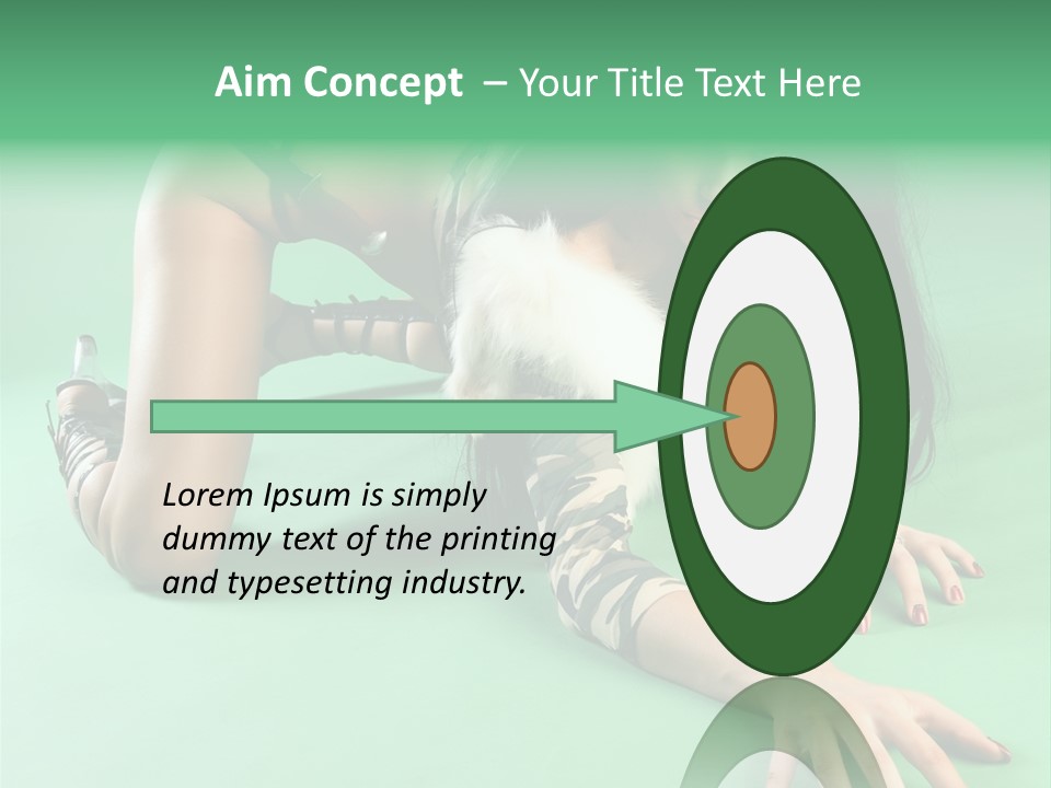 Attractive Hygiene Shape PowerPoint Template