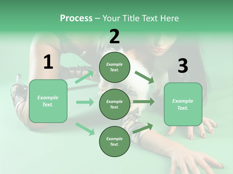 Attractive Hygiene Shape PowerPoint Template
