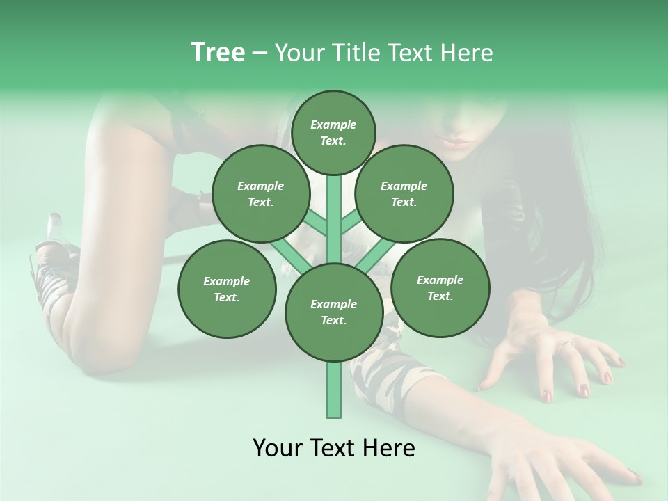 Attractive Hygiene Shape PowerPoint Template