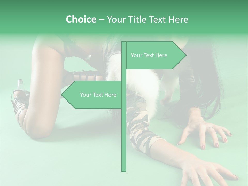 Attractive Hygiene Shape PowerPoint Template