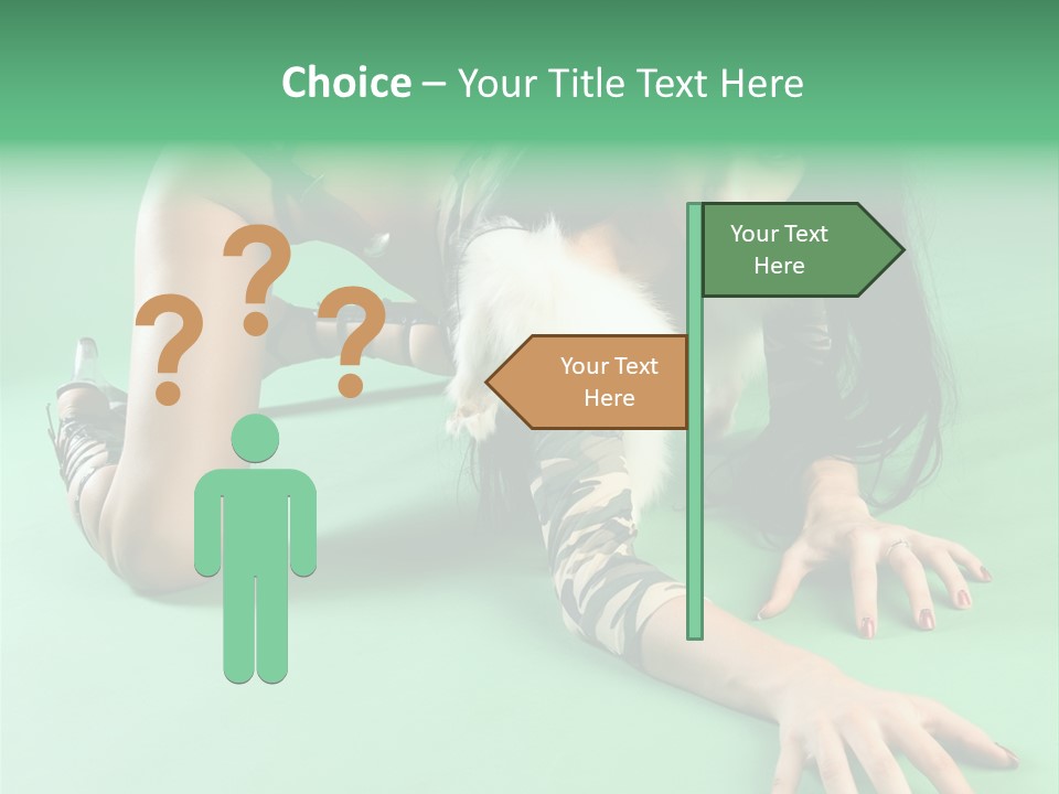 Attractive Hygiene Shape PowerPoint Template