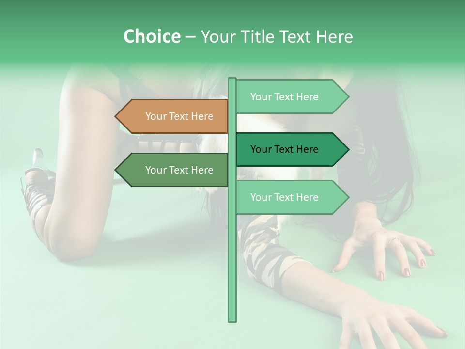 Attractive Hygiene Shape PowerPoint Template