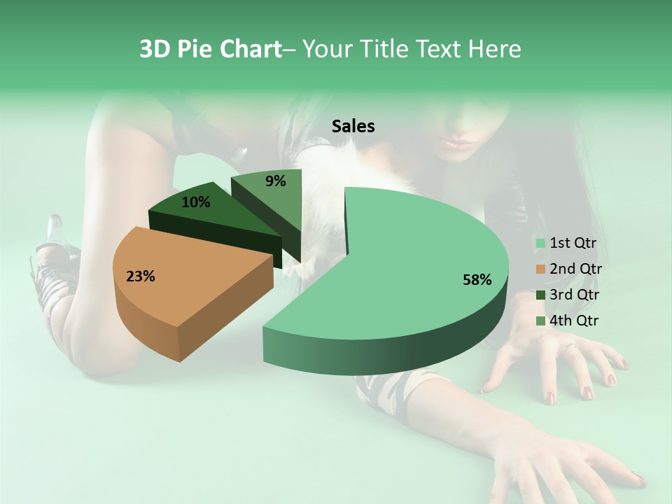 Attractive Hygiene Shape PowerPoint Template