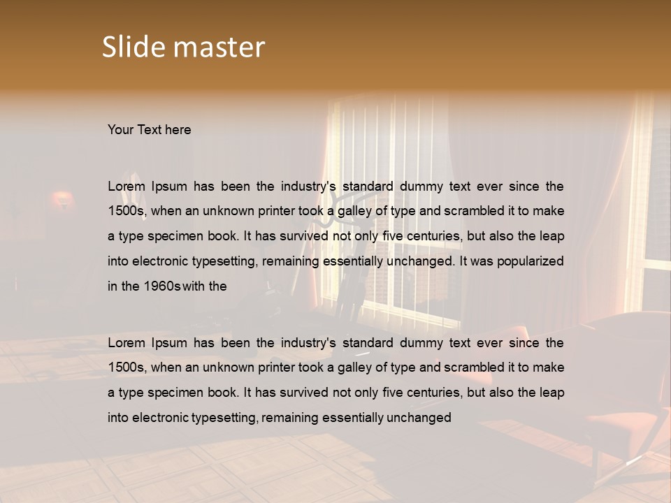 Home Gym Ideas PowerPoint Template