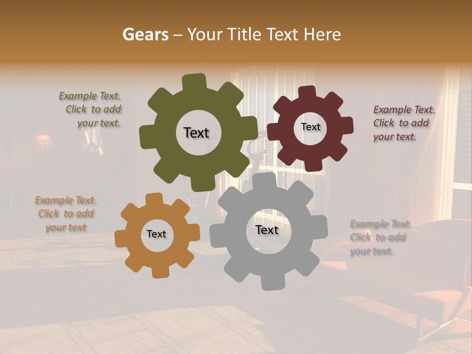 Home Gym Ideas PowerPoint Template