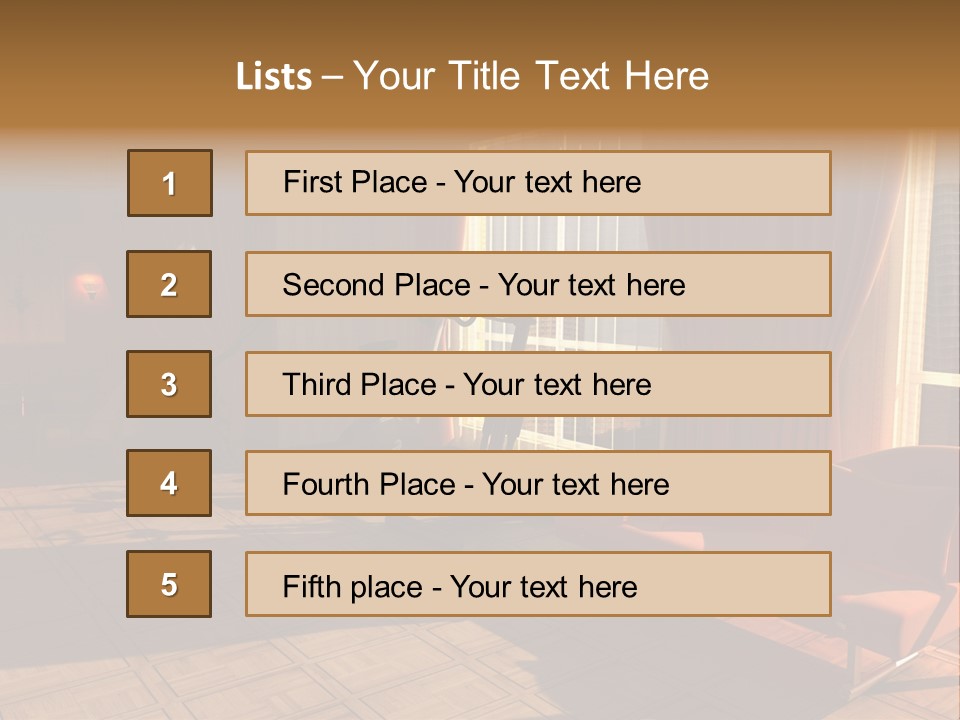 Home Gym Ideas PowerPoint Template