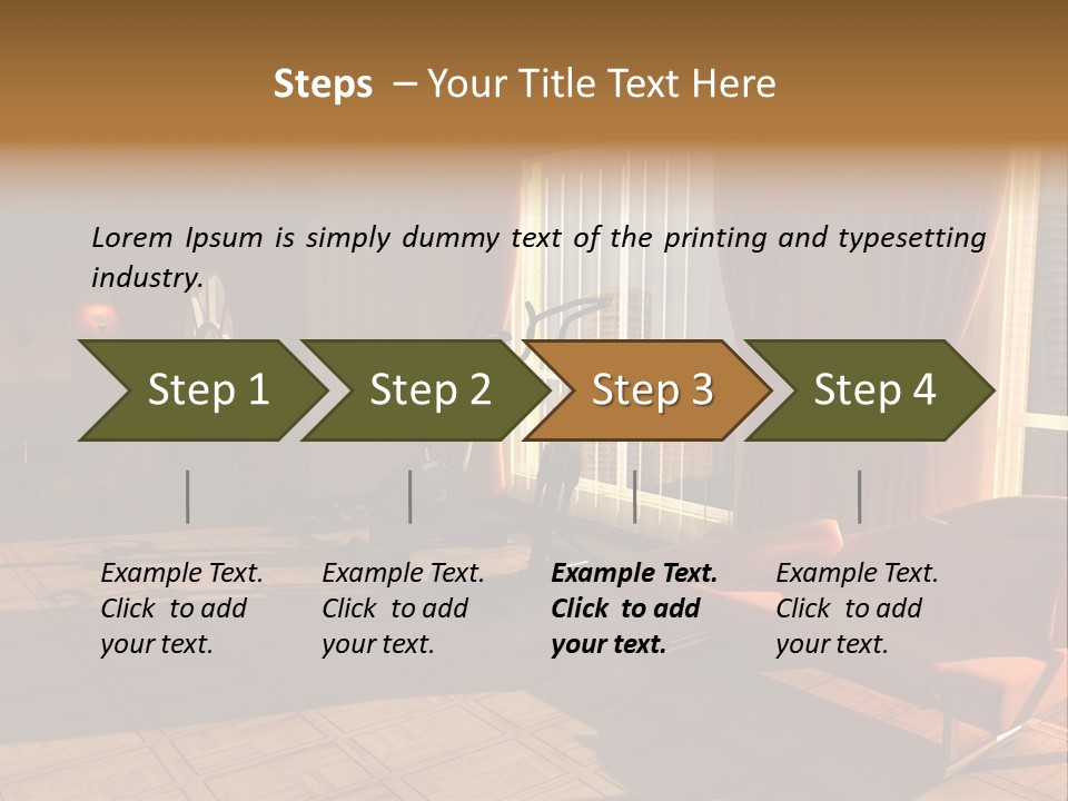 Home Gym Ideas PowerPoint Template