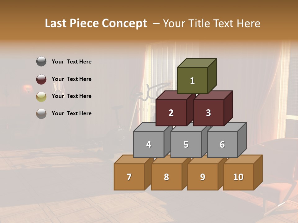 Home Gym Ideas PowerPoint Template