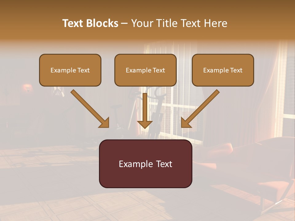 Home Gym Ideas PowerPoint Template