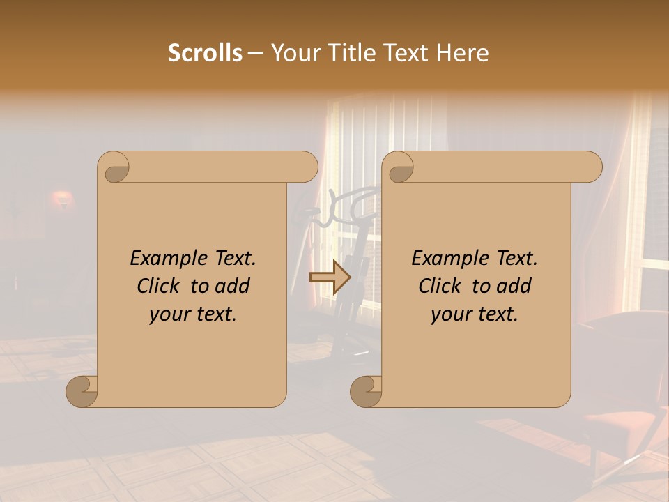 Home Gym Ideas PowerPoint Template