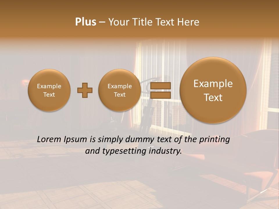 Home Gym Ideas PowerPoint Template