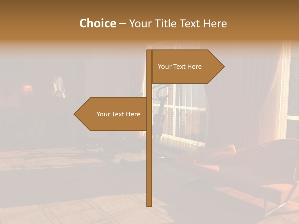 Home Gym Ideas PowerPoint Template