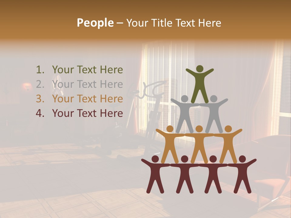 Home Gym Ideas PowerPoint Template