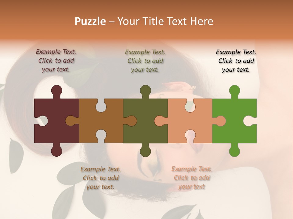 Spa Lush Cosmetics PowerPoint Template