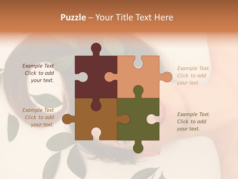 Spa Lush Cosmetics PowerPoint Template