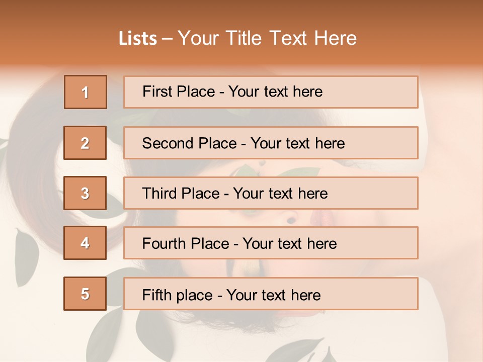 Spa Lush Cosmetics PowerPoint Template
