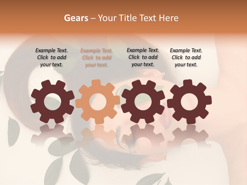 Spa Lush Cosmetics PowerPoint Template