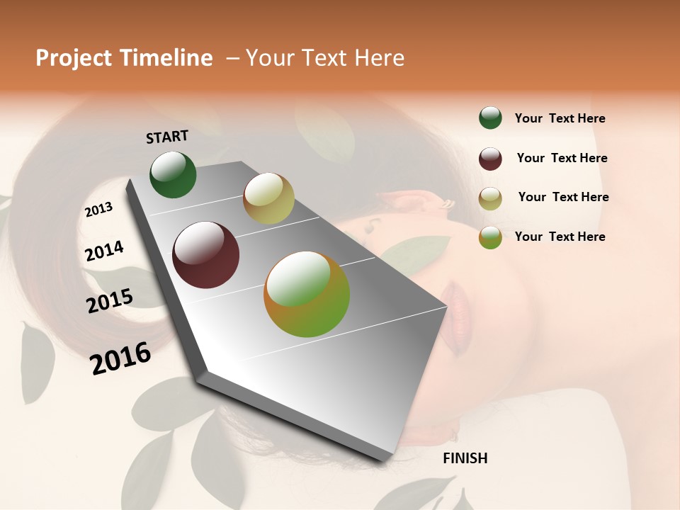 Spa Lush Cosmetics PowerPoint Template