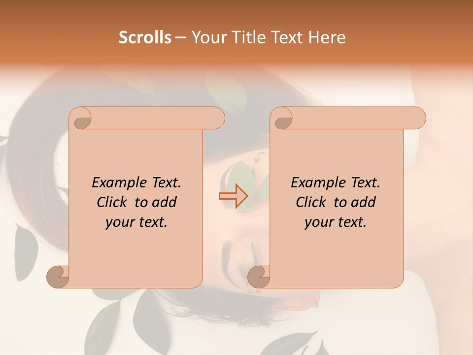 Spa Lush Cosmetics PowerPoint Template