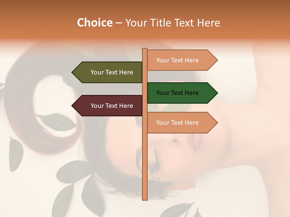 Spa Lush Cosmetics PowerPoint Template