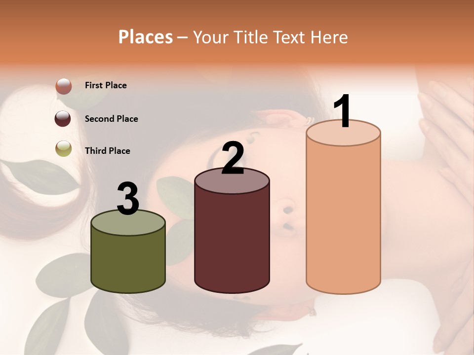 Female Lifestyles Naked PowerPoint Template