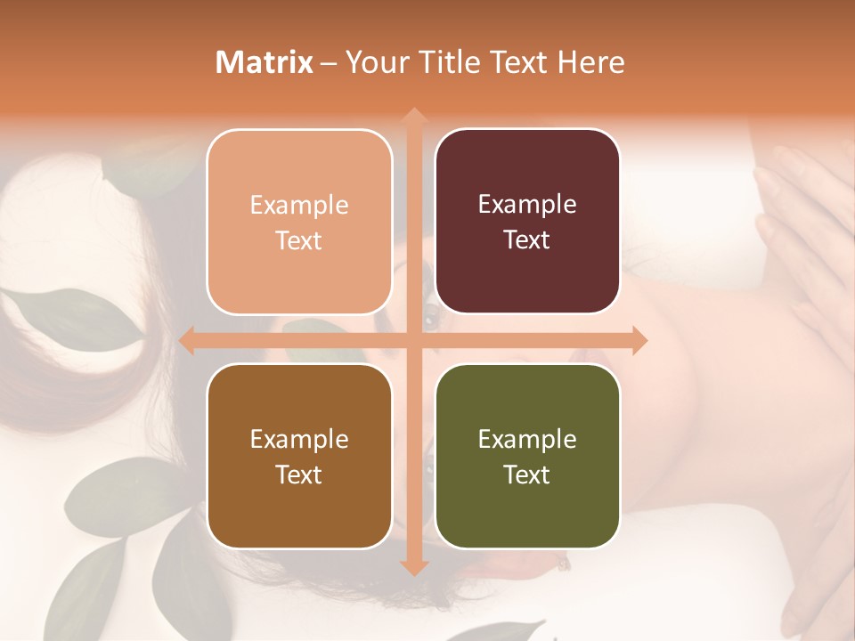 Female Lifestyles Naked PowerPoint Template