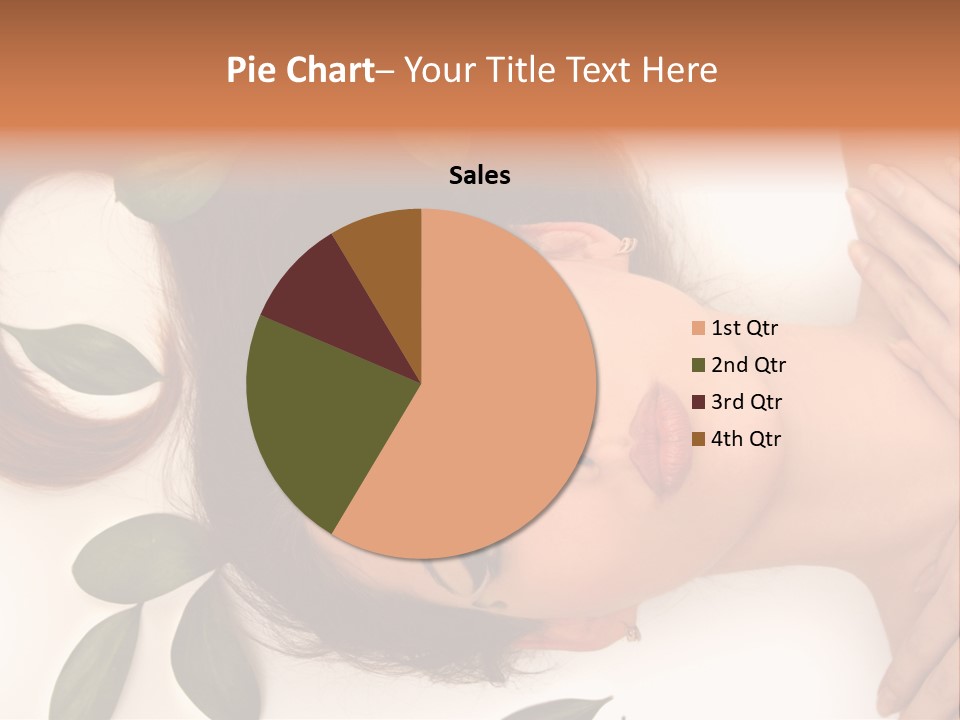 Female Lifestyles Naked PowerPoint Template