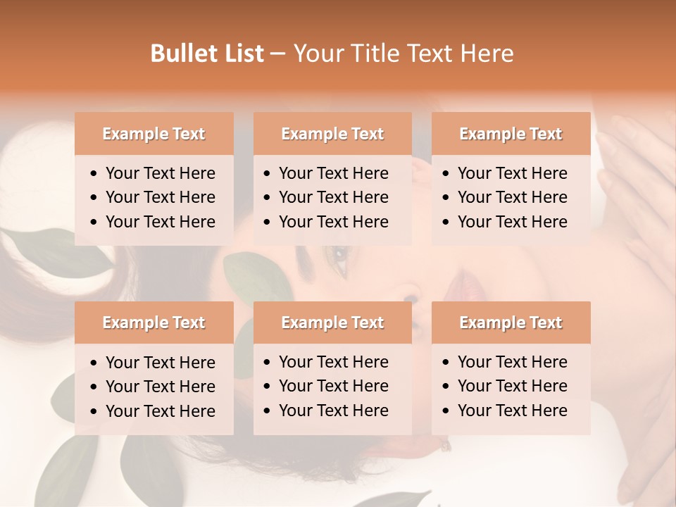 Female Lifestyles Naked PowerPoint Template