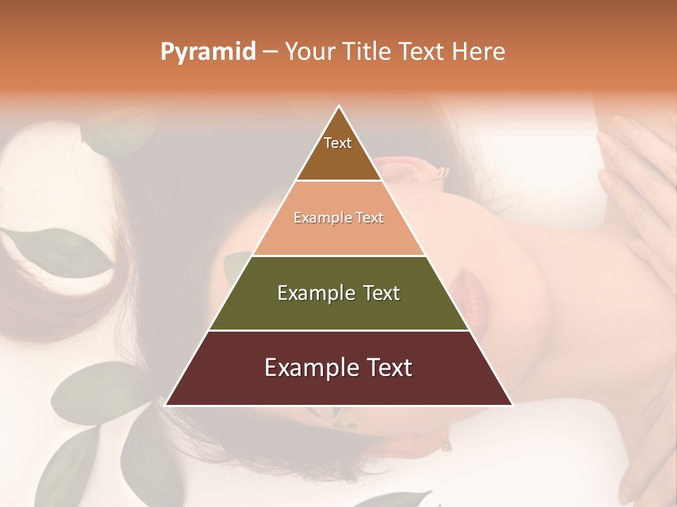 Female Lifestyles Naked PowerPoint Template