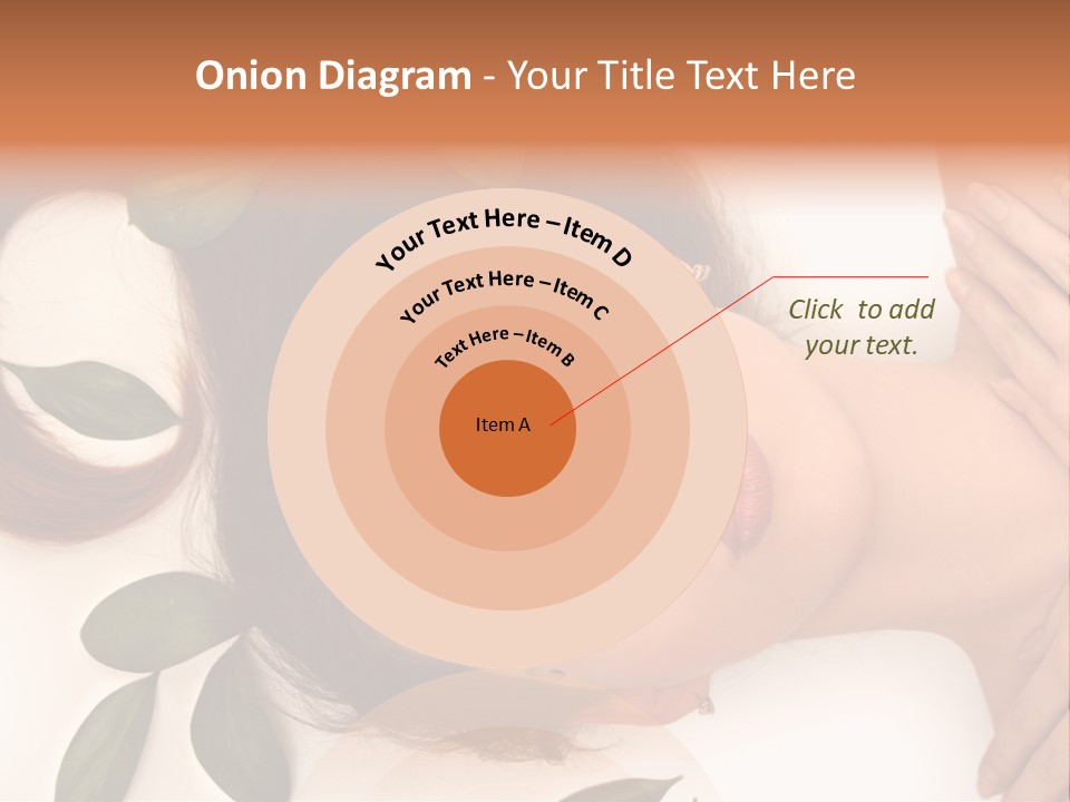 Female Lifestyles Naked PowerPoint Template