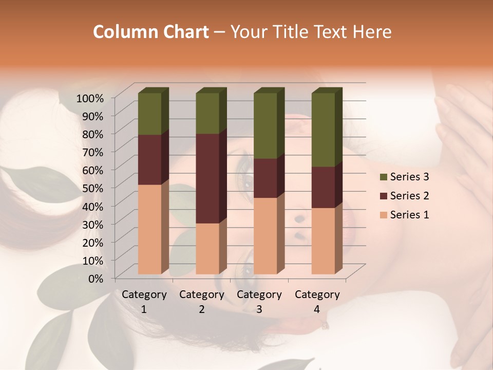 Female Lifestyles Naked PowerPoint Template