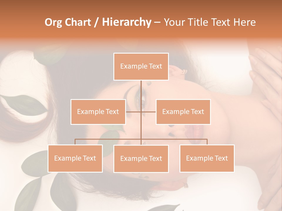 Female Lifestyles Naked PowerPoint Template