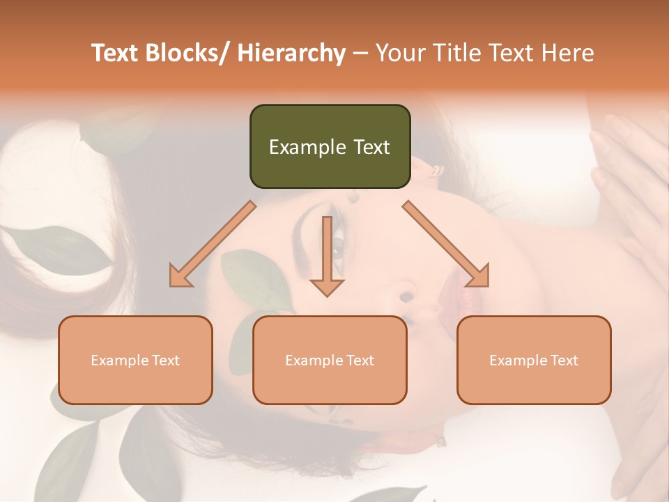 Female Lifestyles Naked PowerPoint Template