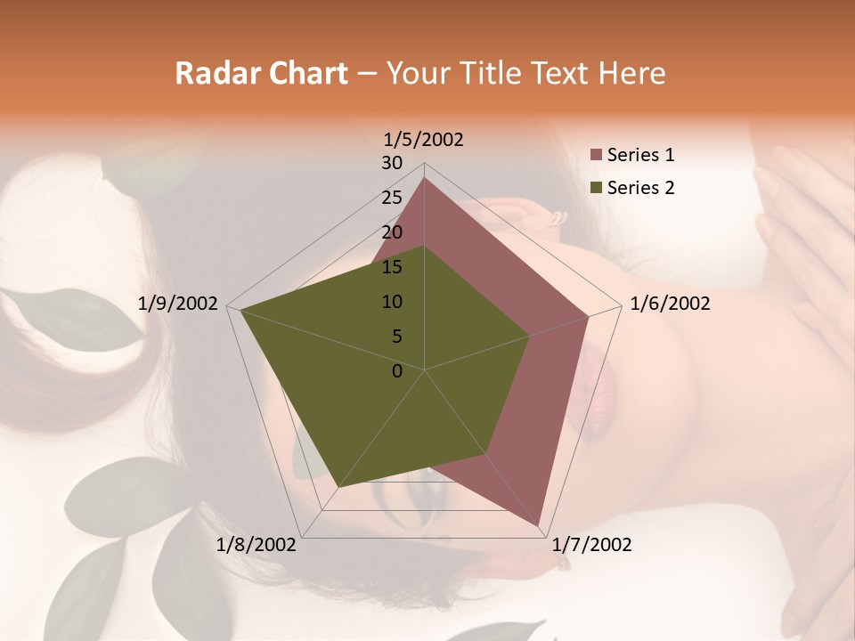 Female Lifestyles Naked PowerPoint Template