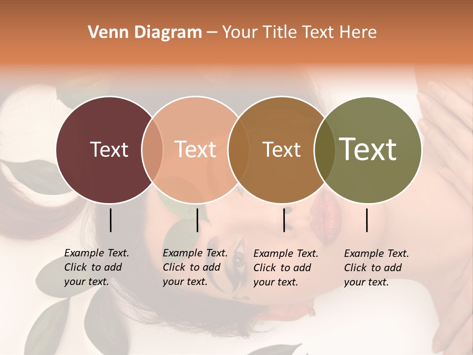 Female Lifestyles Naked PowerPoint Template