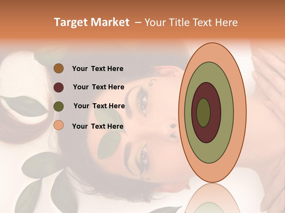 Female Lifestyles Naked PowerPoint Template