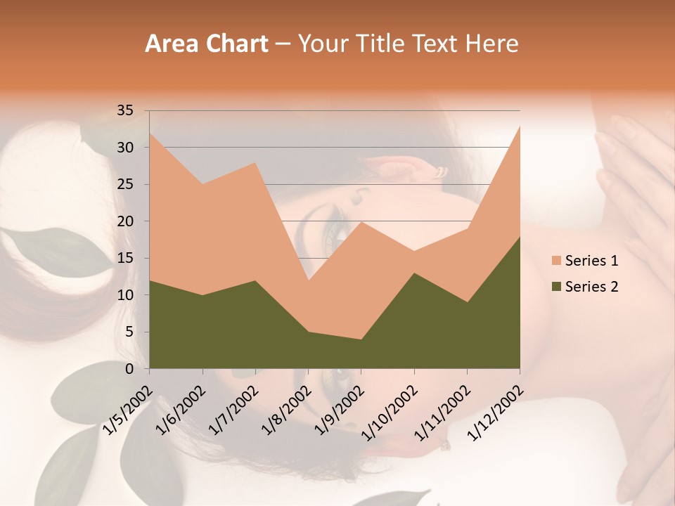Female Lifestyles Naked PowerPoint Template