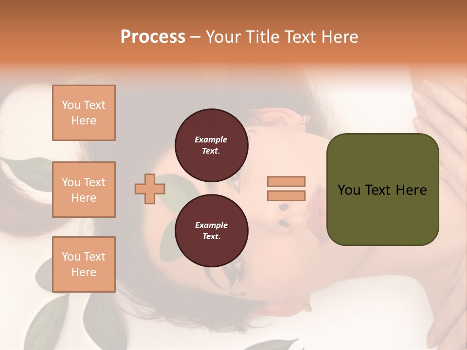 Female Lifestyles Naked PowerPoint Template
