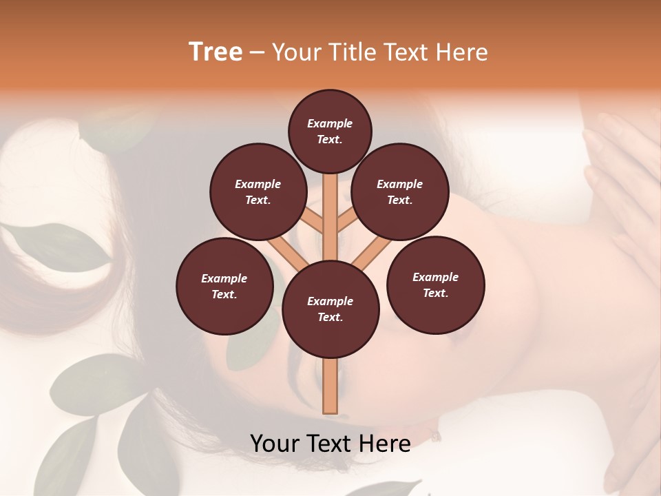 Female Lifestyles Naked PowerPoint Template