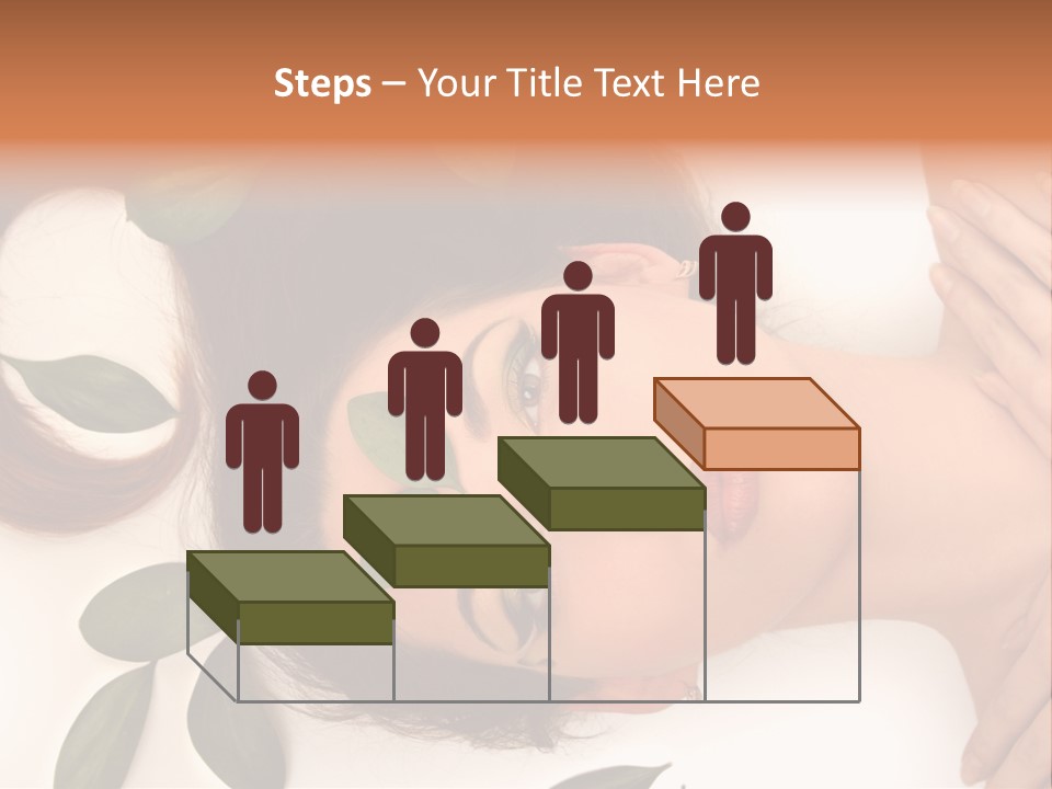 Female Lifestyles Naked PowerPoint Template