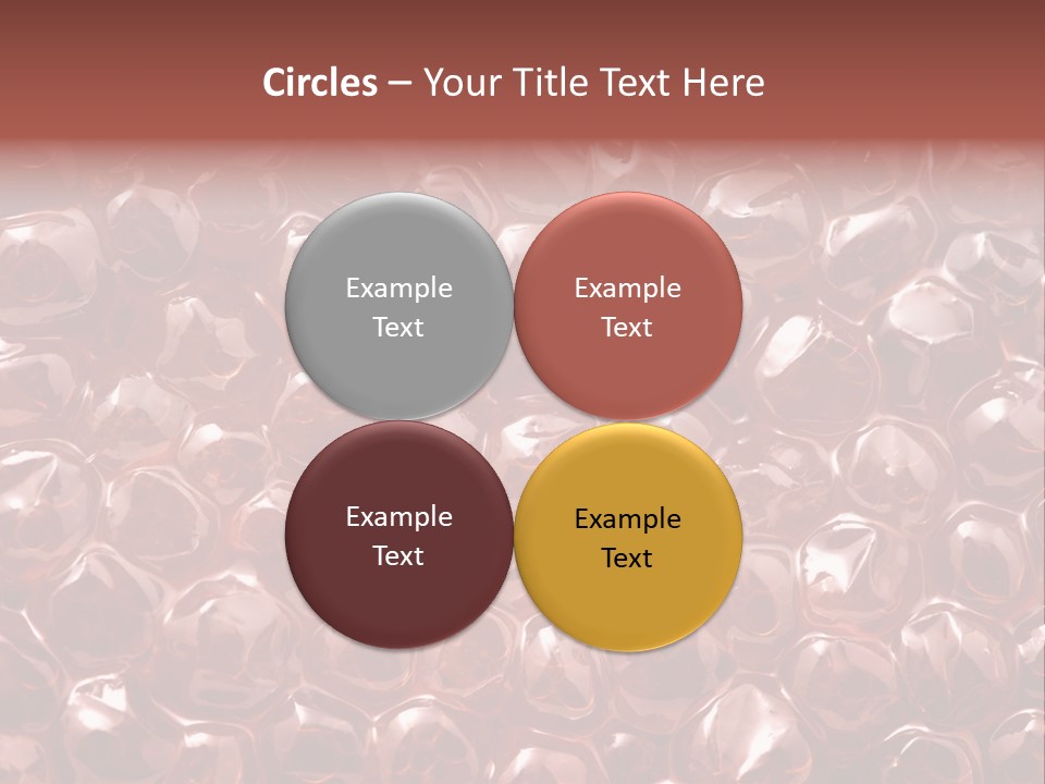 Red Caviar PowerPoint Template