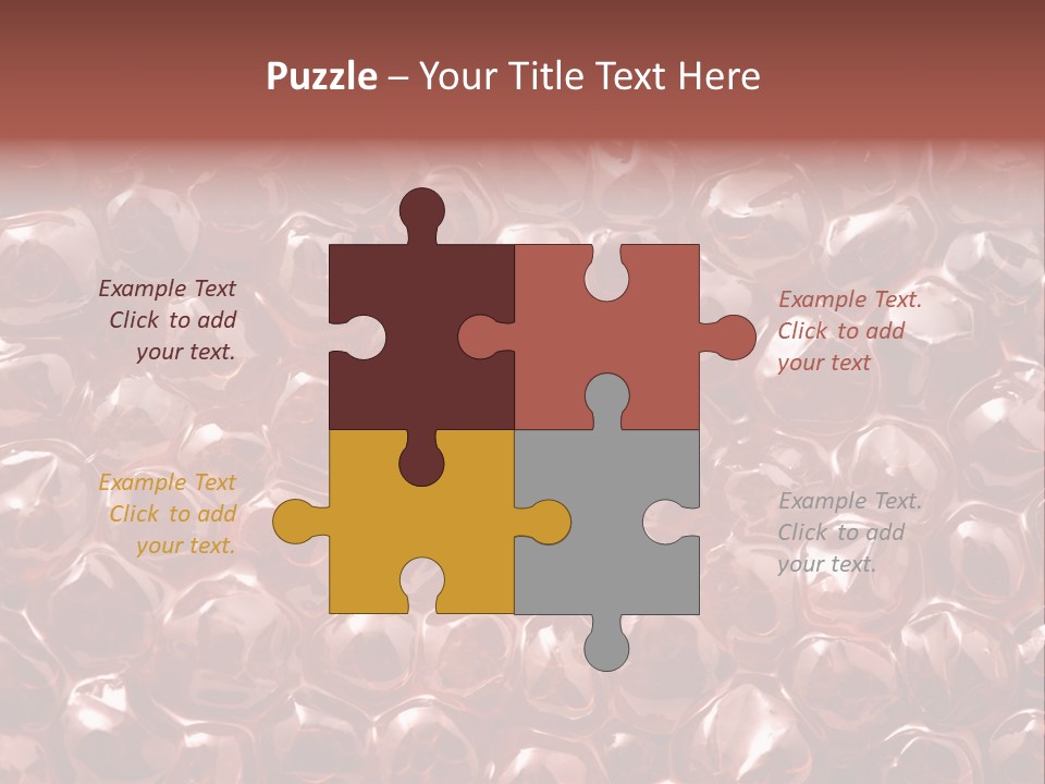 Red Caviar PowerPoint Template