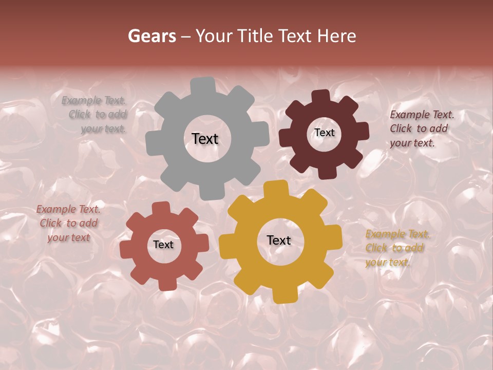 Red Caviar PowerPoint Template