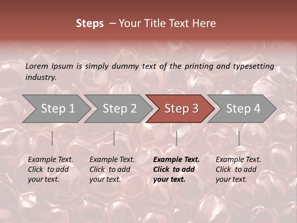 Red Caviar PowerPoint Template