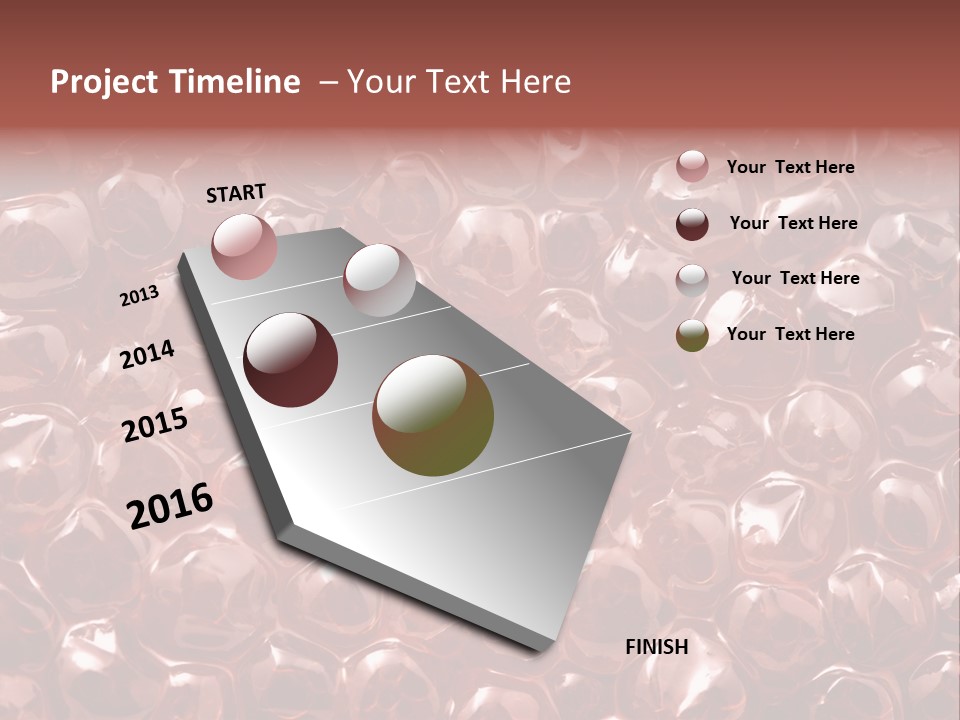 Red Caviar PowerPoint Template
