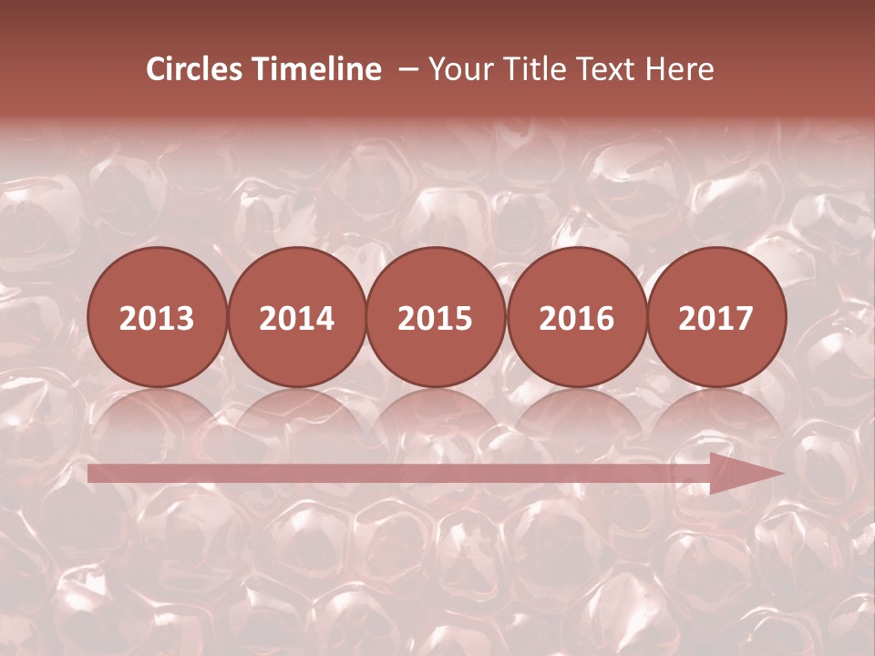 Red Caviar PowerPoint Template