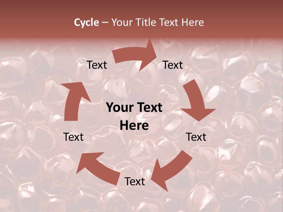 Red Caviar PowerPoint Template