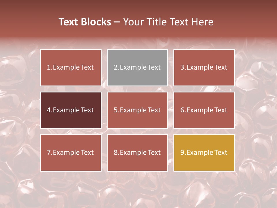 Red Caviar PowerPoint Template