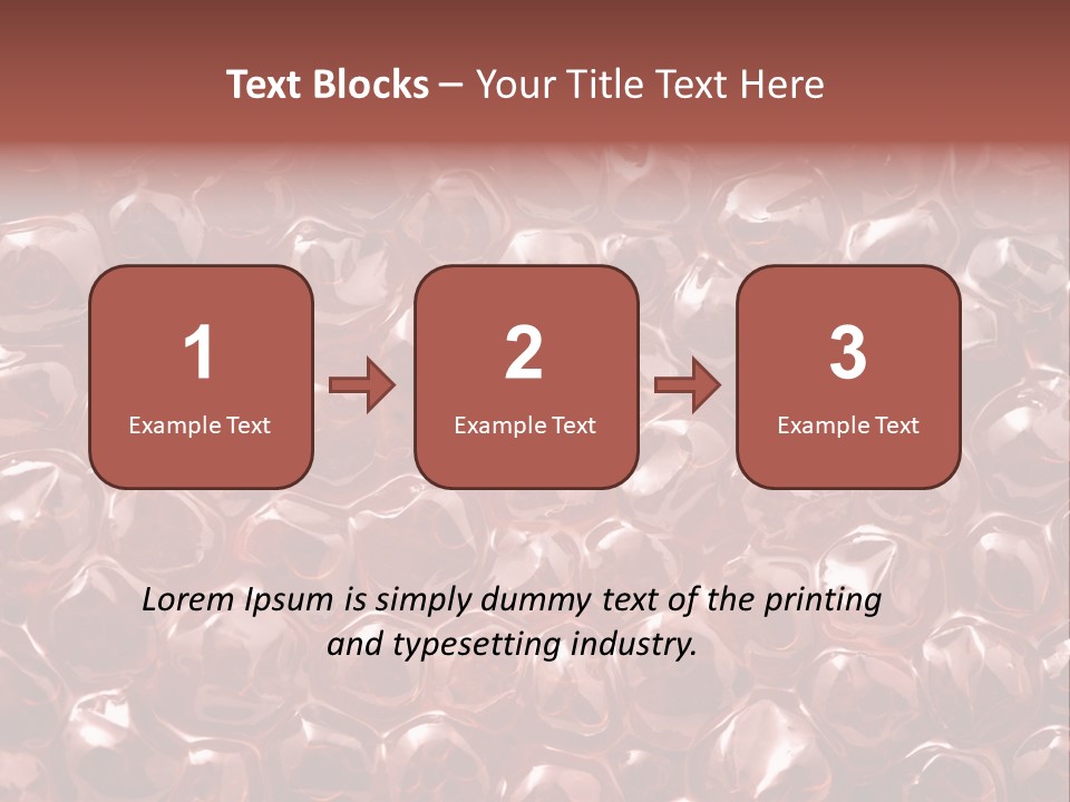 Red Caviar PowerPoint Template